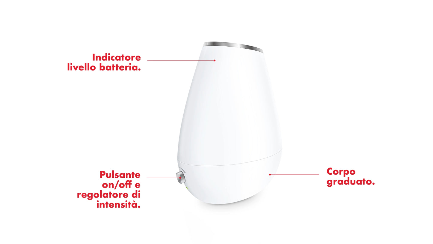 Medel AIR Umidificatore per Ambiente/Ultrasonic Humidifier