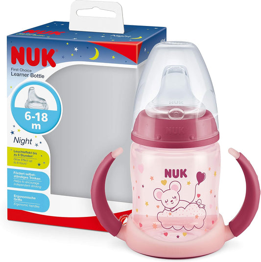 Nuk First Choice Learner Bottle Night 6-18M