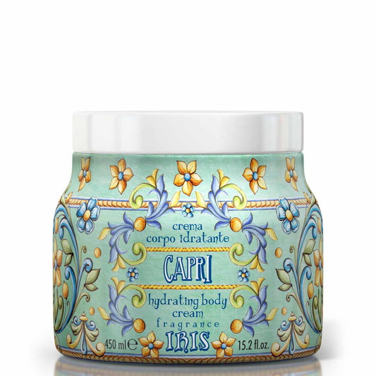 Crema Corpo idratante iris e ylang ylang Linea Capri