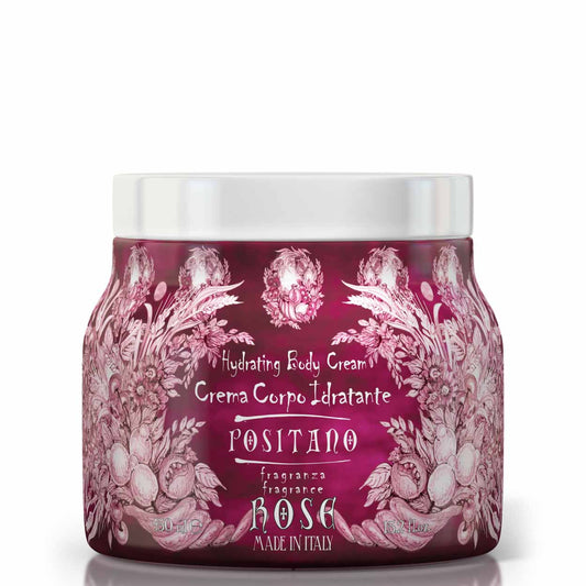 Crema Corpo idratante rosa damascena Linea Positano