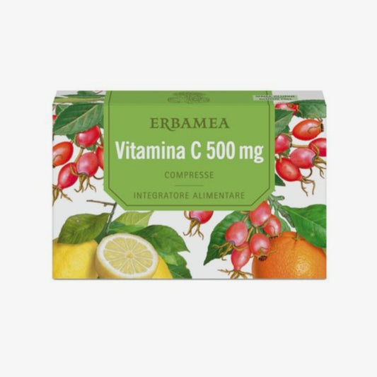 Erbamea Vitamina C 500 Compresse Per le Difese Immunitarie