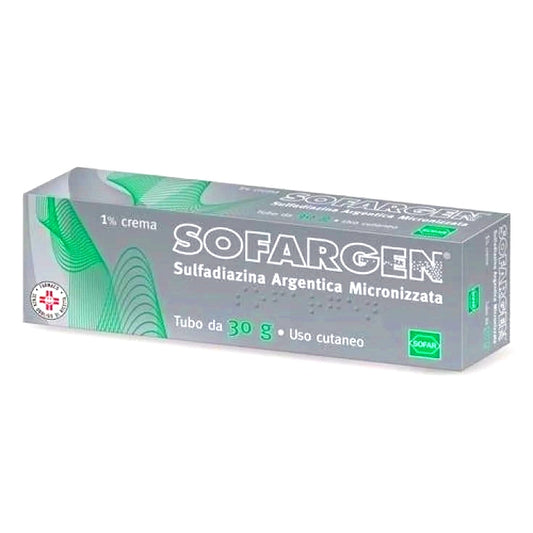 SOFARGEN  Sulfadiazina Argentica Micronizzata 1% CREMA 30G