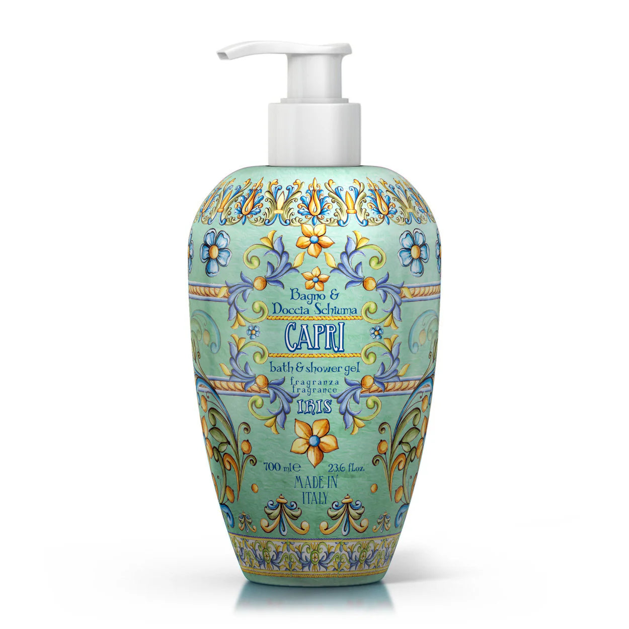 Bagno docciaschiuma  iris e ylang ylang Linea Capri