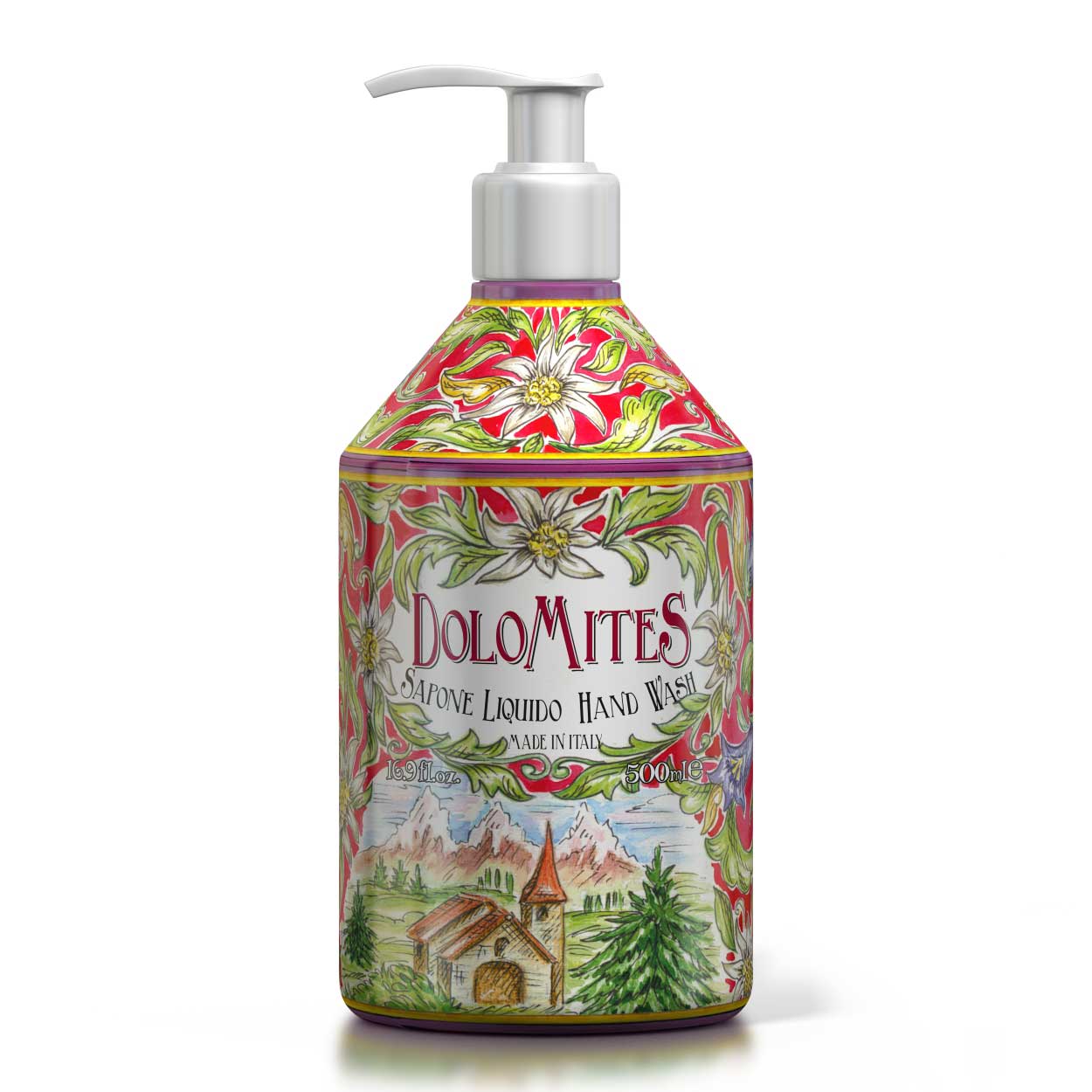 Sapone liquido mani Linea Dolomites