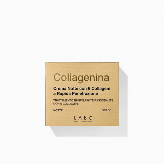 Labo Collagenina Crema Notte con 6 Collageni Grado 1