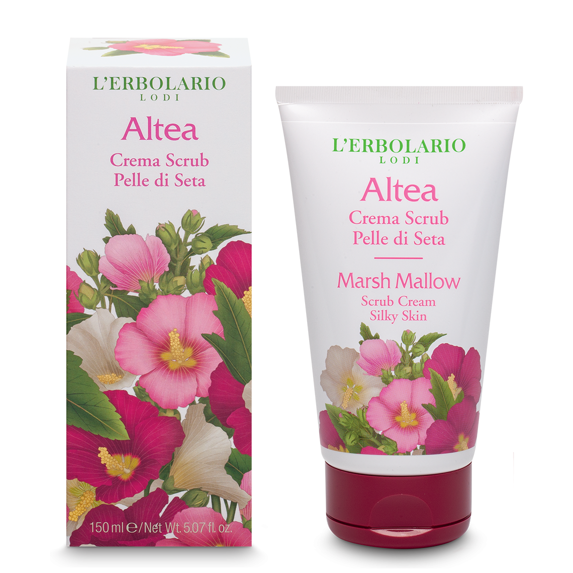 L'Erbolario Crema Scrub Pelle di Seta Altea